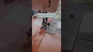 How to sew a seam. Beginner basics. Ford wardrobe. #learntosew #sewingpatterns #sew #sewingideas