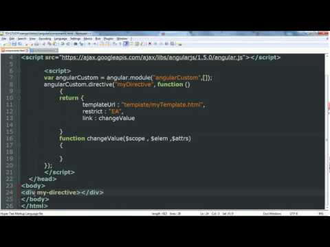 AngularJS tutorial (Chapter 7) Part5 - link property