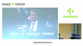 4Developers 2017: Pros and cons using Vue JS Framework (Viacheslav Shevchenko)