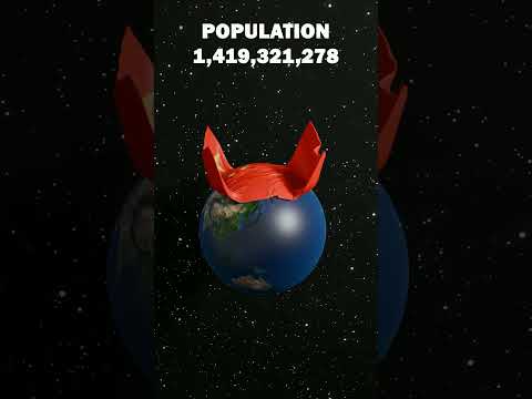 earth 🌎 count population l #ai #shortsfeed #shorts #trendingshorts #trending