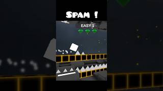 New Hardest gameplay of Geometry Dash 3D game 😱 #shorts #games #geometry #sigma #gameplay