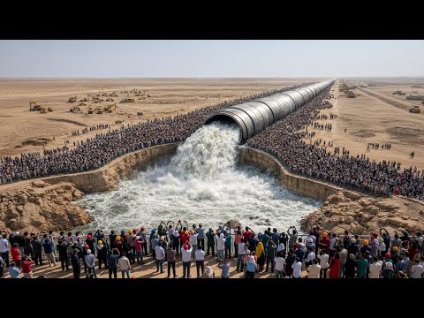 À l’intérieur du gigantesque système de pipelines d’eau de mer de l’Arabie saoudite