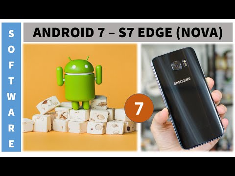 Giving my S7 Edge on nougat a Google feel with Nova Launcher and Package Disabler