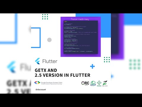 Workshop 06: Getx and 2.5 Version in Flutter
