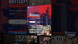 Ps5 Battlefield 6 Beta download how to !! #gaming #playstation #battlefield6 #beta