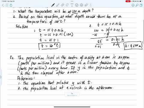 matematika: Prerequisite Review for AP Precalculus: Linear Functions Word Problems