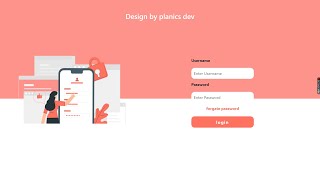 how to create login form in html and CSS | making sign in form design