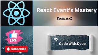 Master React Event Handling in 10 Minutes | Real Examples + Best Practices  #codewithdeep #reactjs