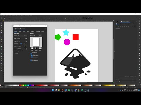 How to change the inkscape canvas size