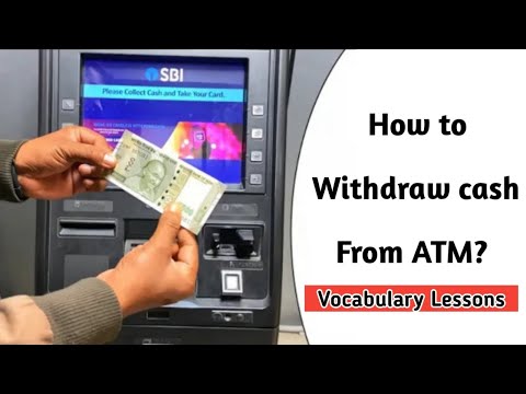 Vocabulary Lesson| ATM Machine| Learn English|Live Session