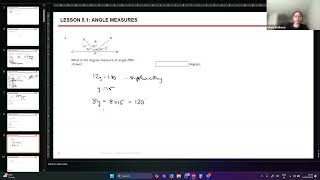 GRE - Geometry Angles, interior angles of triangles, area and perimeter of triangle