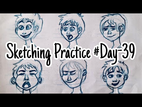 #CharacterDrawings #sketching Practice#Day-39#ceedpreperation##dailysketch#nid#ceed#sketching#daily