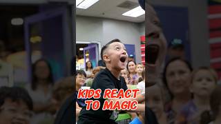 Kids react #magic #fun #emotions #reaction #funny #viralvideo #wow #omg #zombie #gost #shorts