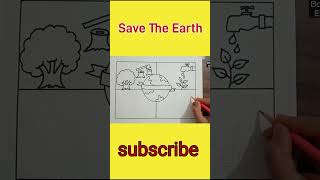 world Earth day poster drawing|save Earth drawing|#earthdaydrawing #short