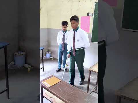 Students at Unity Public School embark on an exciting project to create blind sticks.