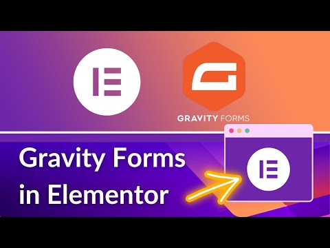 How to add Gravity Forms to Elementor | Elementor tutorial