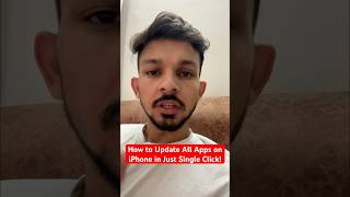 How to Update All Apps on iPhone (Fast & Easy) #shorts