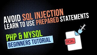 10 Using Prepared Statements and Avoiding SQL injection | PHP & MYSQL Tutorial | Tagalog