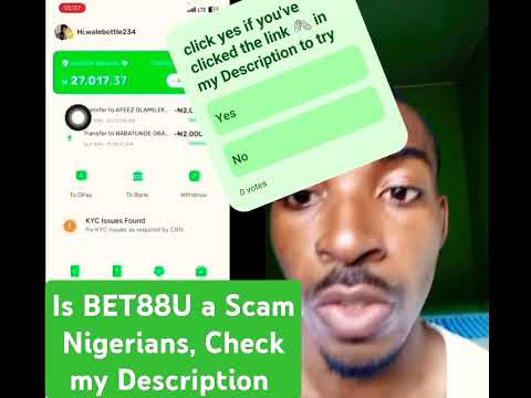 Does BET88U actually pay N30k Monthly, Try it in my Description #BET88u