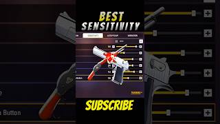 free fire headshot setting 2025 ⚡ best sensitivity settings ⚙️| sensitivity + hud settings free fire