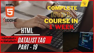 datalist tag in html ||कोडिंग सीखे बिलकुल आसान तरीके मे|| #html #css  #basic #youtube #wordpress
