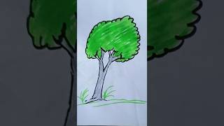 Tree drawing tutorial bd #treeart #treedrawing #drawing #easydrawing #rdartzoo #fypシ゚viral #art