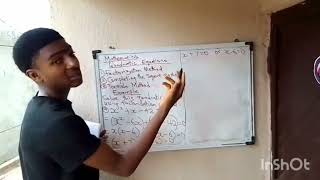 SMT JAMB TUTORIALS QUADRATIC EQUATION 1|| SCIENCE MASTERMIND TUTORIALS