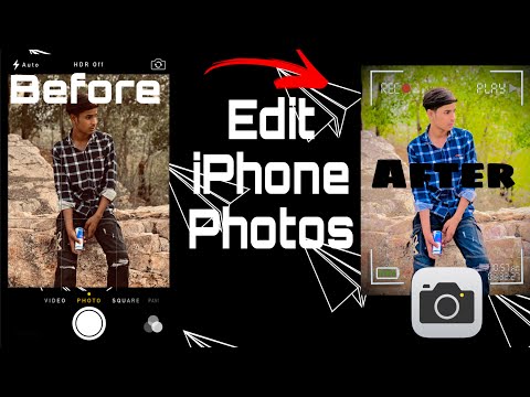 How to edit your iPhone photos