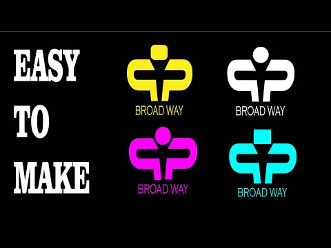#How to -make a brand  logo- with the help of different font / stunning graphic/easy to learn# .