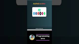 Social media icons animation #trending #frontendcourse #css #memes #funny #html #coding #webdesign