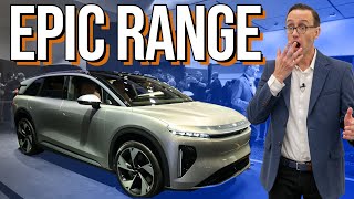 Introducing Lucid's Gravity: The Ultimate Electric SUV | 2023 LA Auto Show
