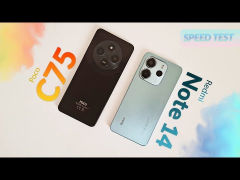 Poco C65 vs Redmi Note 14 | Speed Test