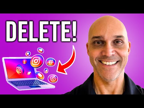 How To Delete Instagram Account On Laptop