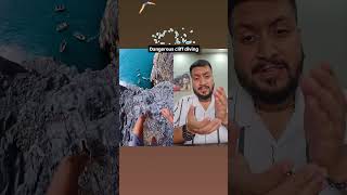 DON'T GO CLIFF DIVING without watching this video🤽‍♀️ #physicsinaction #duet #scienceexplained