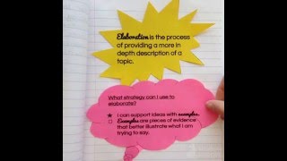 3rd Grade Writing: Using Examples to Elaborate in Informational Writing
