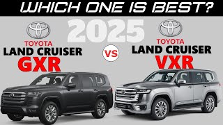 2025 Toyota Land Cruiser GXR vs 2025 Toyota Land Cruiser VXR | All new Land Cruiser GXR vs VXR