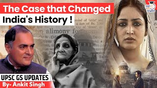 Shah Bano Case: How One Woman’s Battle Rewrote Indian Law! | StudyIQ IAS English