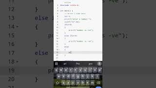 if else program using c #coding #programming #cprogrammingvideo #ctutorials