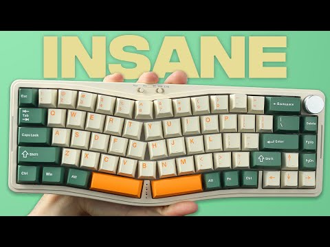 The BEST BUDGET Ergonomic Keyboard! (AJAZZ AKS068 Alice Review)