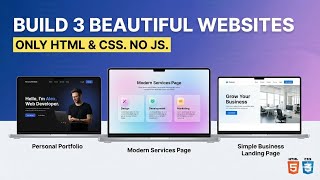 Beautiful Websites with HTML & CSS - A Beginner's Guide