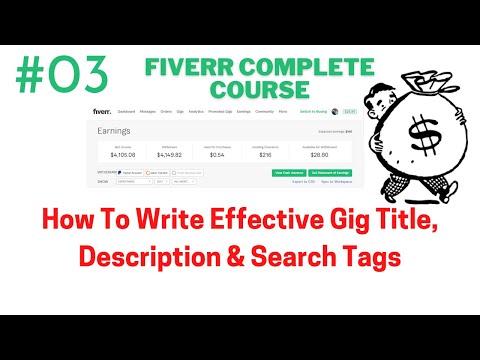 How To Write Effective Fiverr Gig Title, Description & Search Tags in 2022 | Fiverr Tips And Tricks