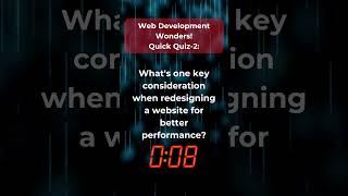 Web Development Wonders! Quick Quiz-2
