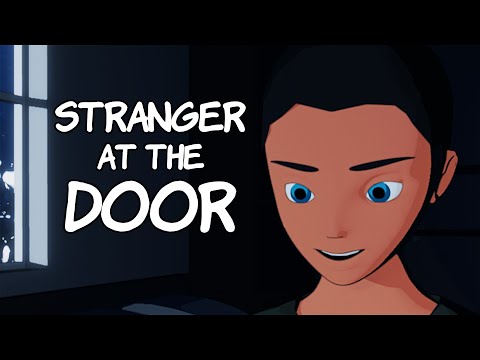 BLACK HAT | STRANGER AT THE DOOR | Scary Stories Animated (Silent Horror)