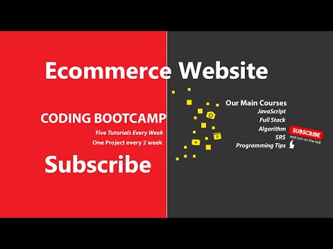 Ecommerce website || Frontend Web development || Interactive Web Design