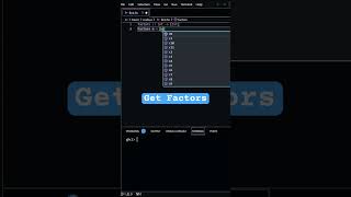 Factors in Haskell #haskell #programming #coding #code #learnhaskell