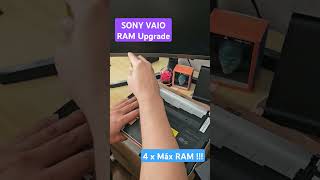 SONY VAIO - SUPER Aumento de RAM / RAM Upgrade [4 x Máx RAM !!!] #ram #sony #vaio #ram #increaseram