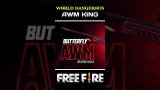 World dangerous awm player in free fire 😈🔥#freefireawm #shorts #ffshorts