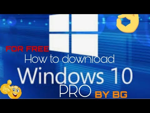 How to download WINDOWS 10 for free