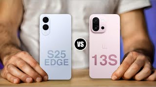 Samsung S25 Edge vs OnePlus 13S