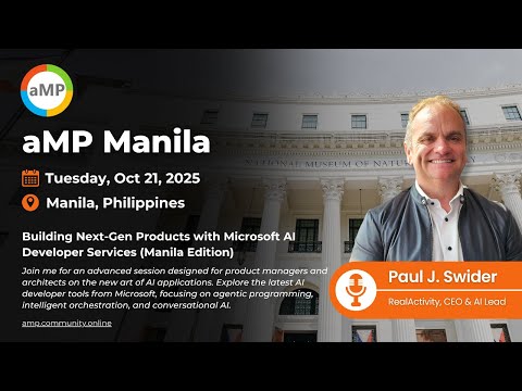 Building Next-Gen Products with Microsoft AI Developer Services (Manila Edition)